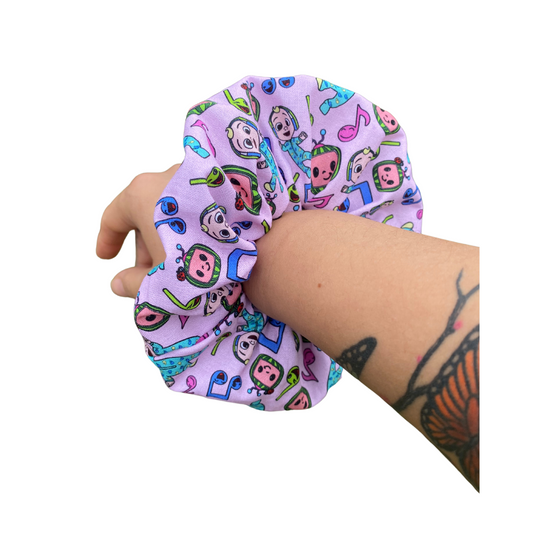 Cocomelon little girls scrunchie Hair Tie Gift