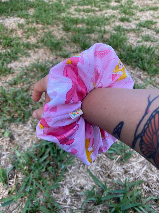 Princess Aurora Scrunchie Hair Tie Ponytail Gift