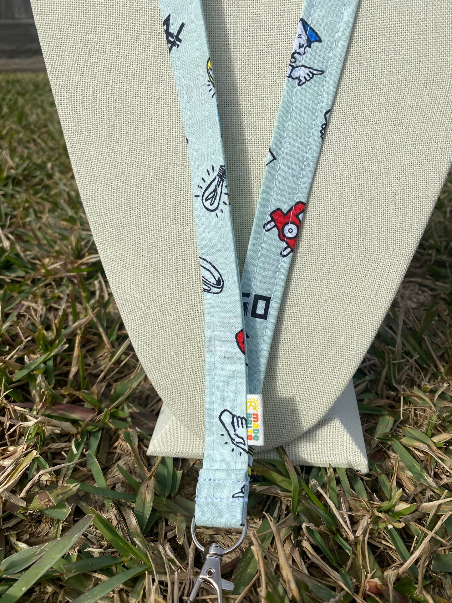 Classic Board game ID Badge Holder Keychain