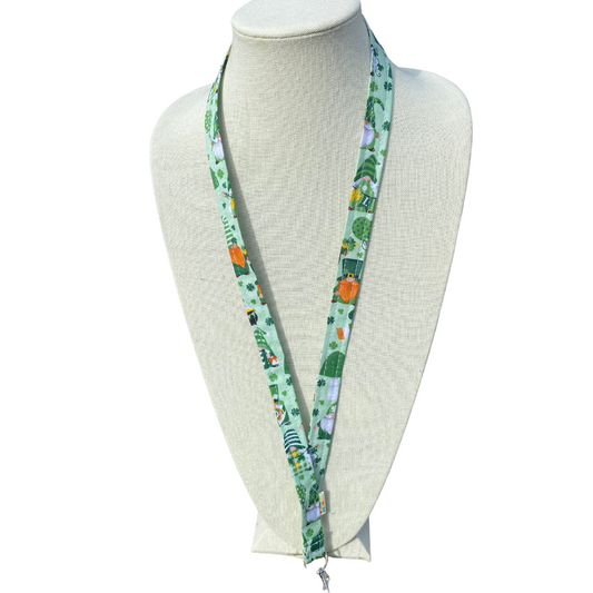 Garden Gnome St Patricks Day Lucy Keychain gift