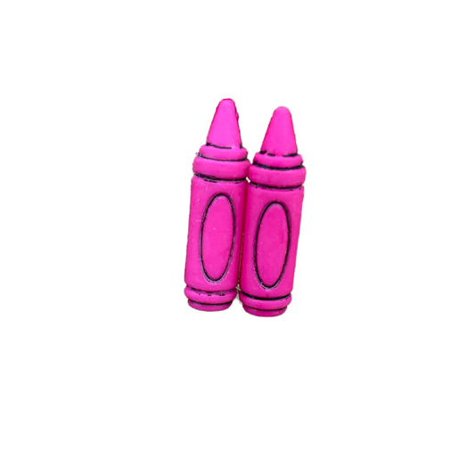 Crayon Stud Earrings for Women and Girls Gift