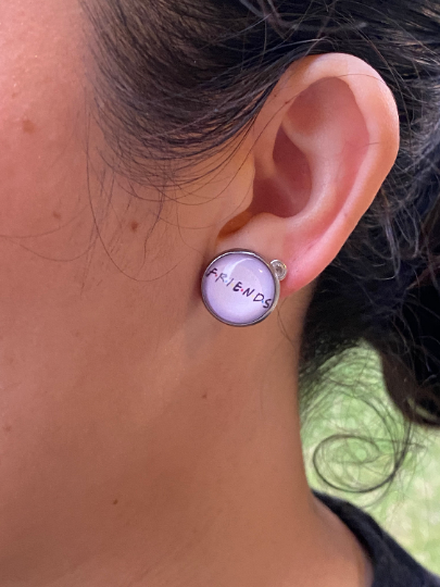 Friends earrings Friends jewelry Friends Gift