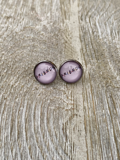 Friends Stud Earrings Gift