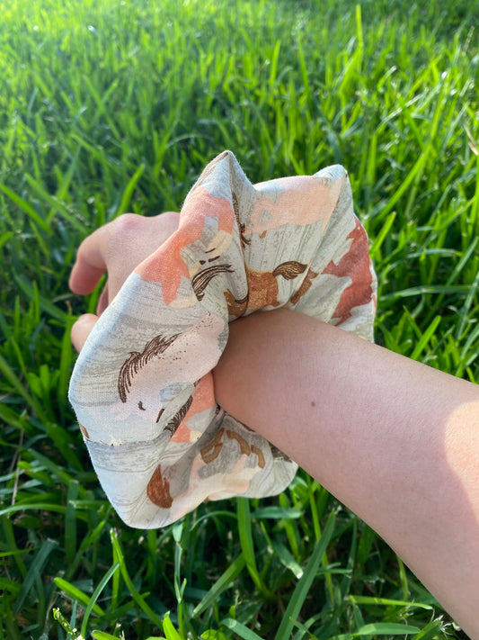 Horse Scrunchies Hair Tie Gift