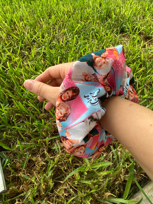 Golden Girl Scrunchie Hair Tie