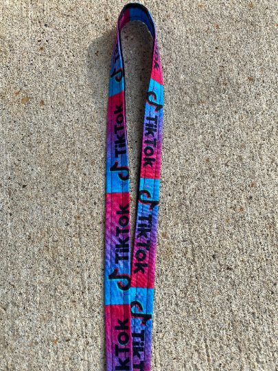 TikTok lanyard TikTok keychain