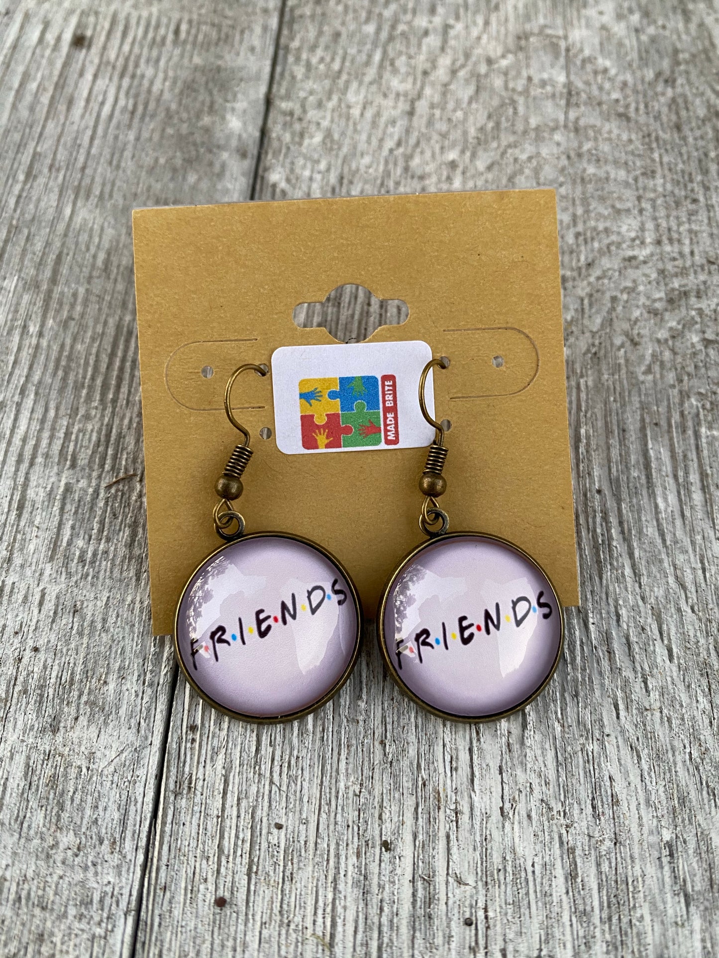 Friends Dangle Earrings Gift