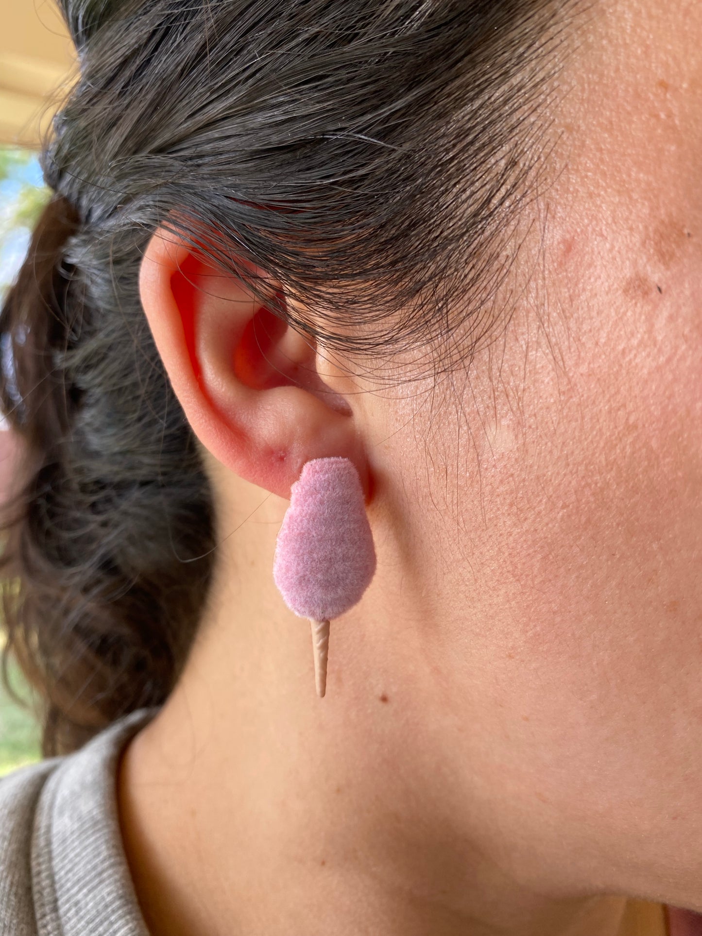 Cotton Candy Stud Earrings Gift