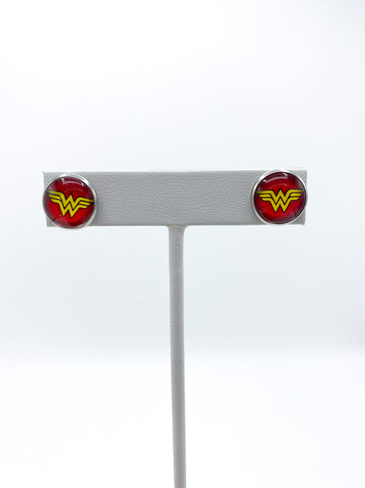 Wonder Women Stud Earrings Gift