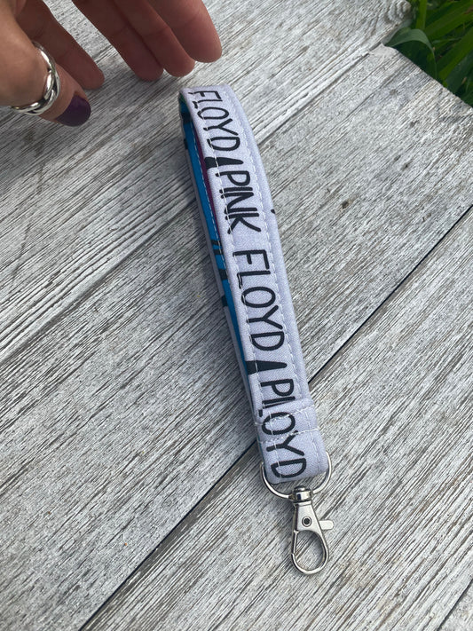 Pink Floyd Wristlet Key Fob Keychain Gift