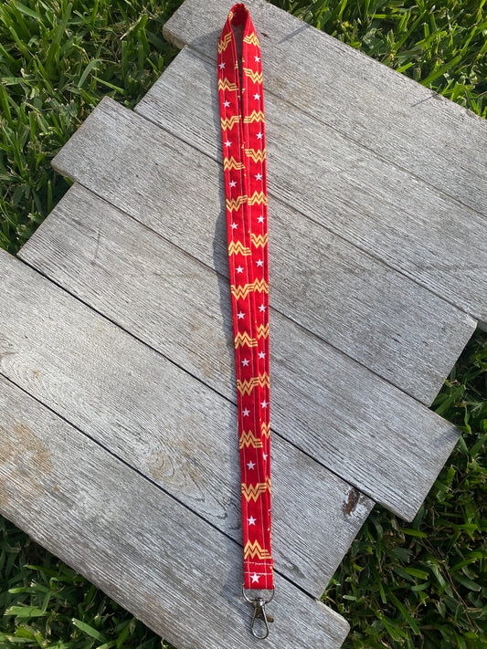 Wonder Women Lanyard Badge ID Holder Novelty Gift Party Favor