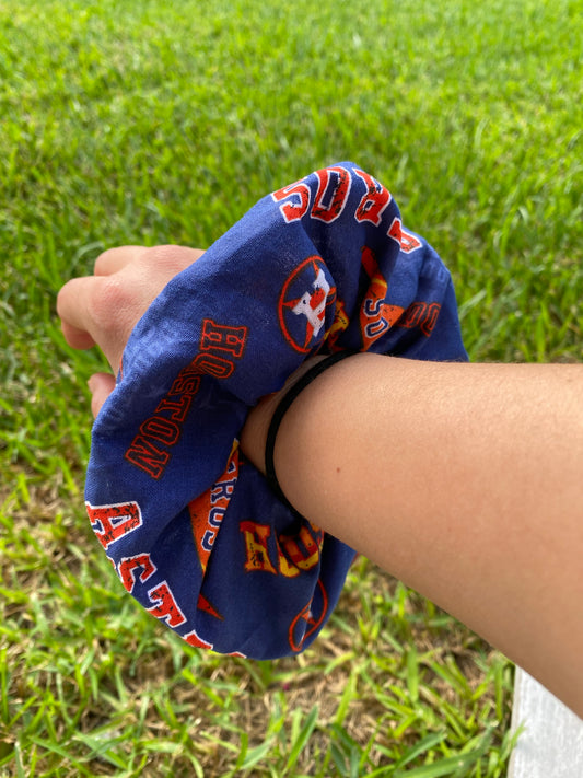 Houston Astros Scrunchie Hair Tie