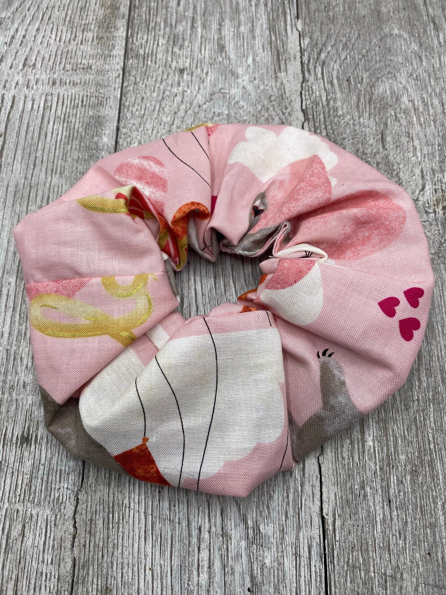 Valentine Scrunchie Sloth Scrunchie Hairr Tie Gift