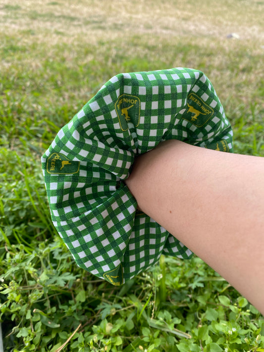 John Deere Scrunchie Hair Farmer Gift