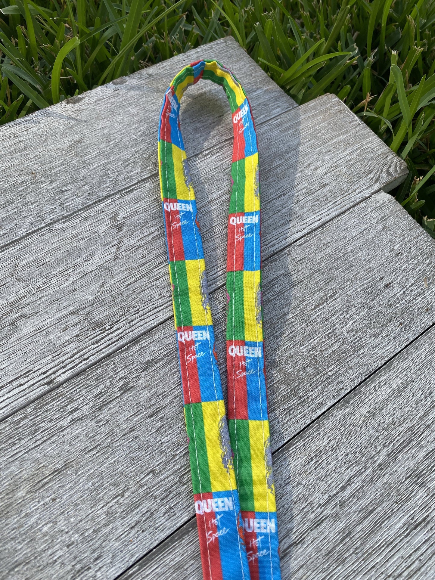 Queen ID Badge Holder Keychain