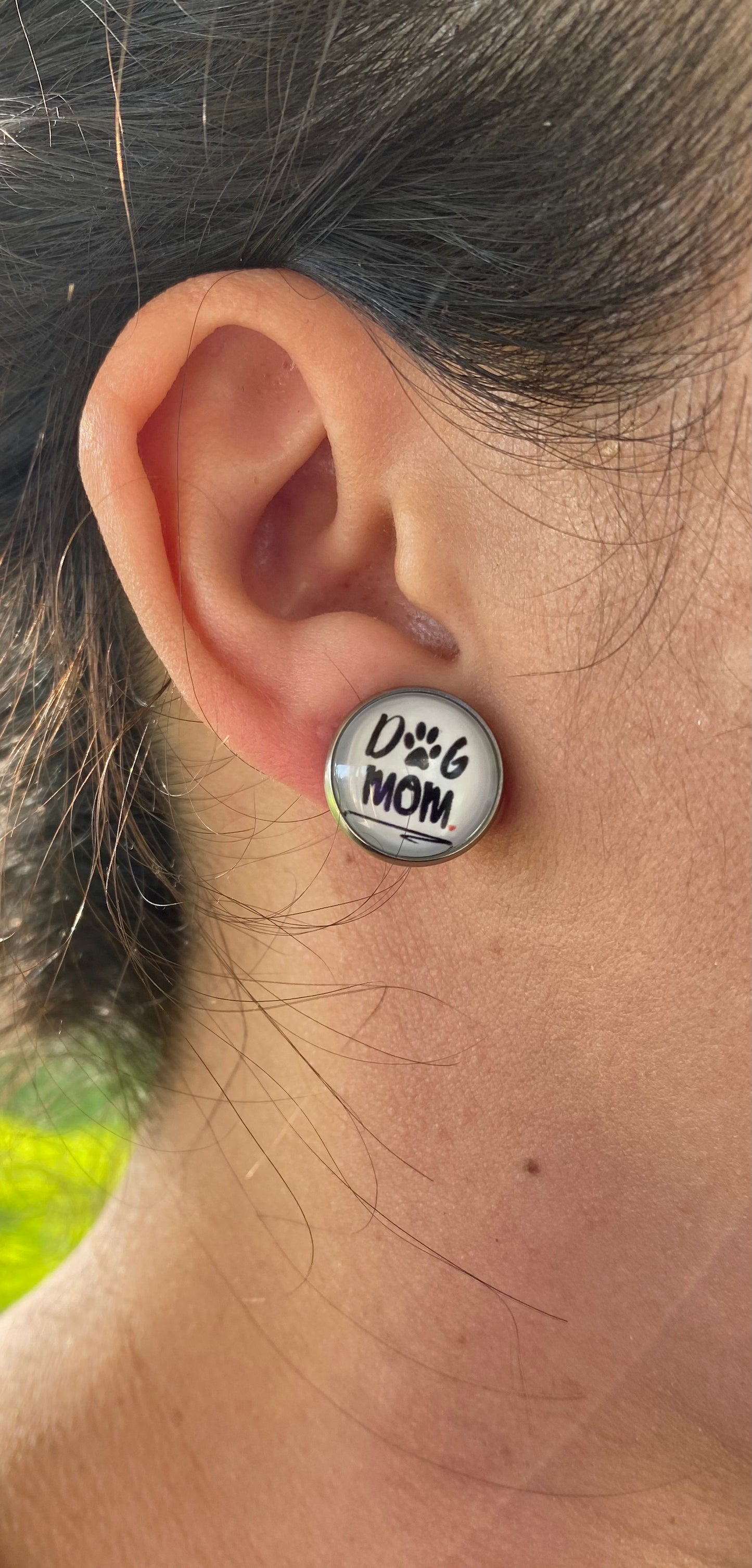 Dog Mom Earrings Dog Mom Gift