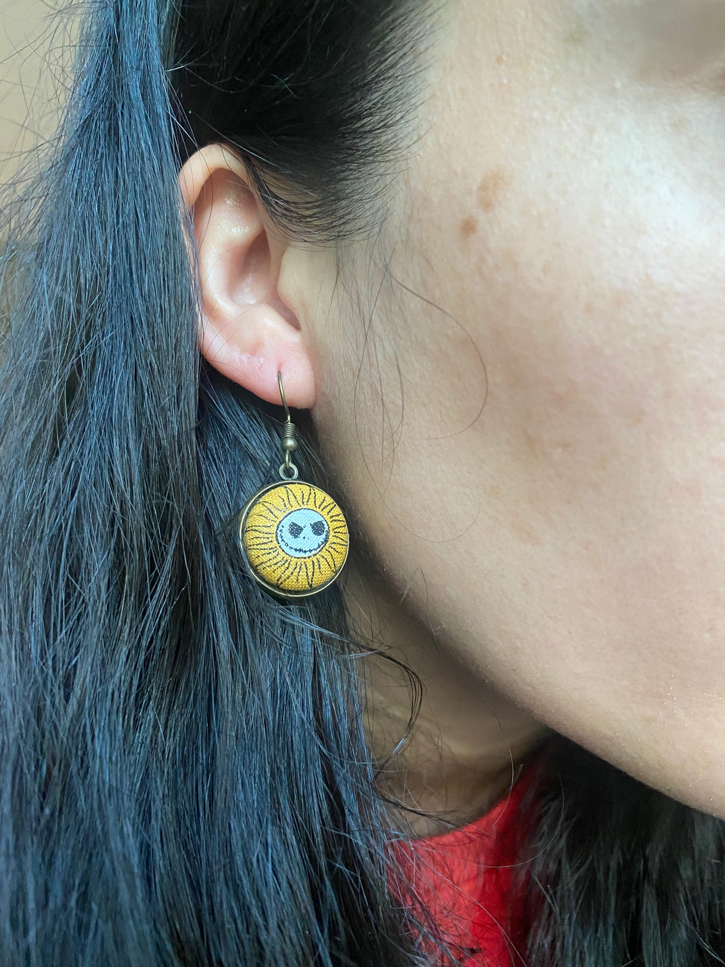 Jack Nightmare Before Christmas Dangle Earrings