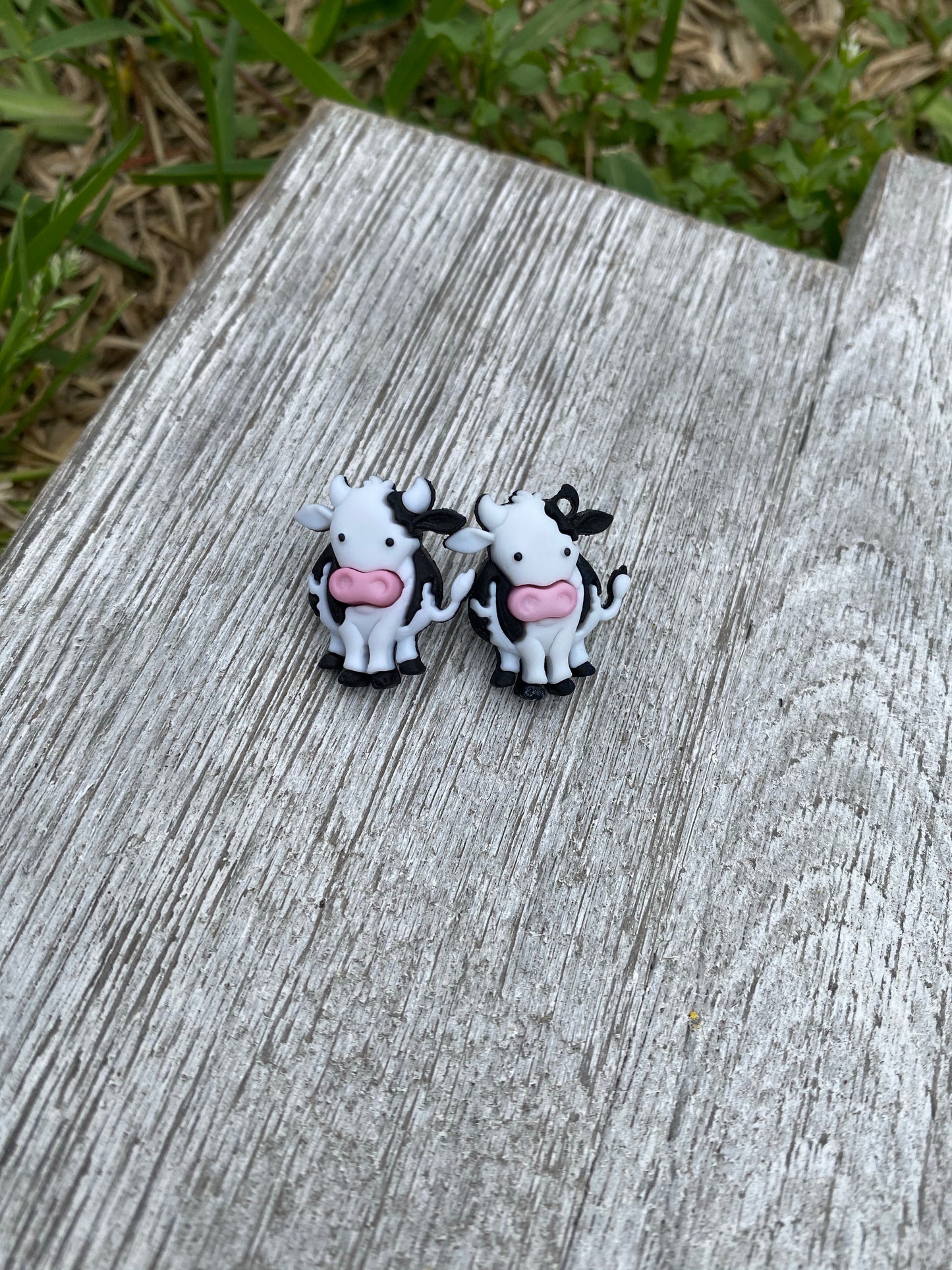 Cow earrings Cow Jewelry