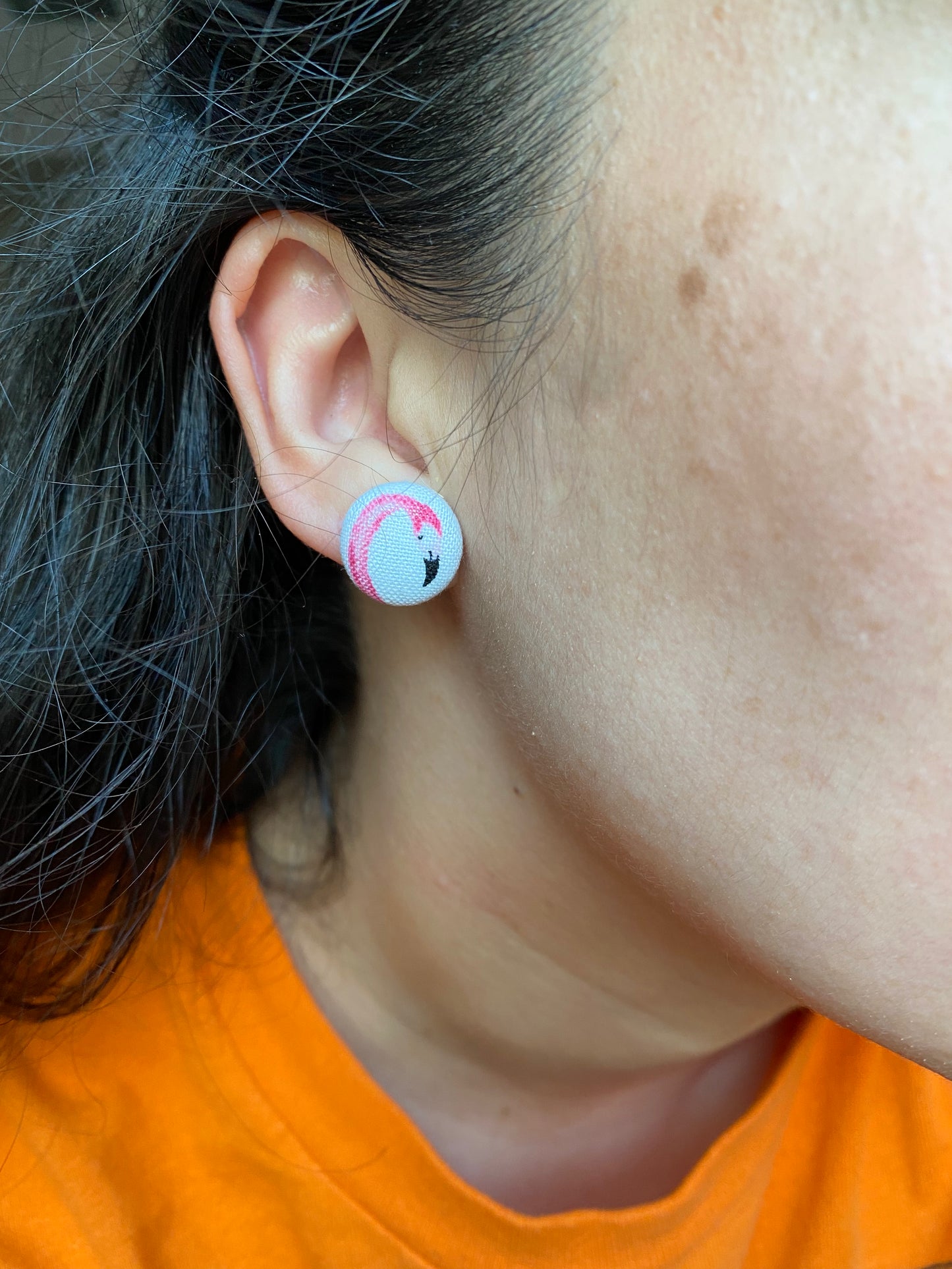 Flamingo Stud earrings