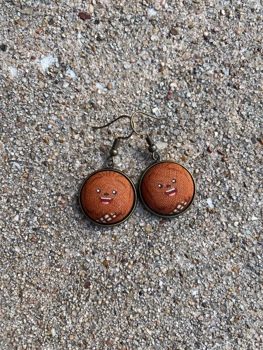 Chewbacca Star Wars Earrings Jewelry