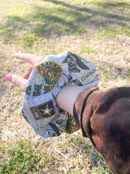 United States Army Scrunchie Hair Tie Gift