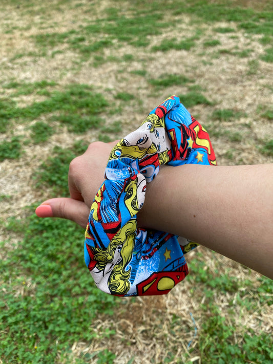 Superwomen Scrunchie Hair Tie Gift
