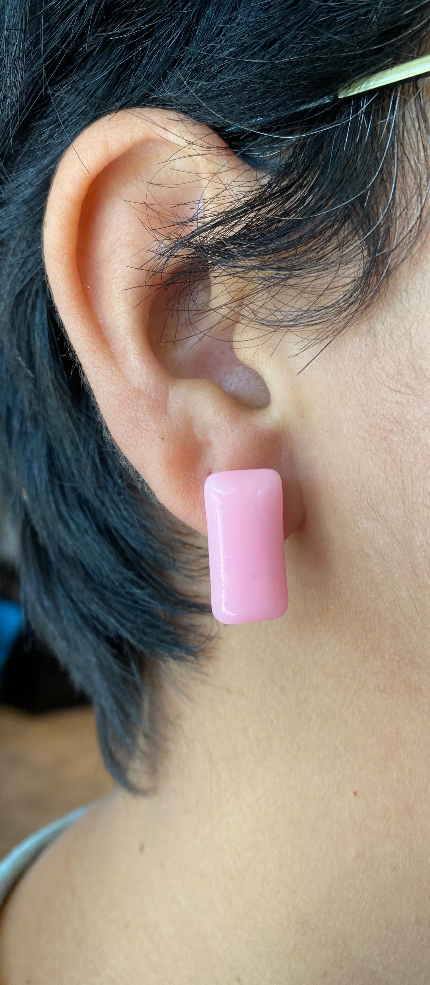 Gum earrings Chiclets earrings