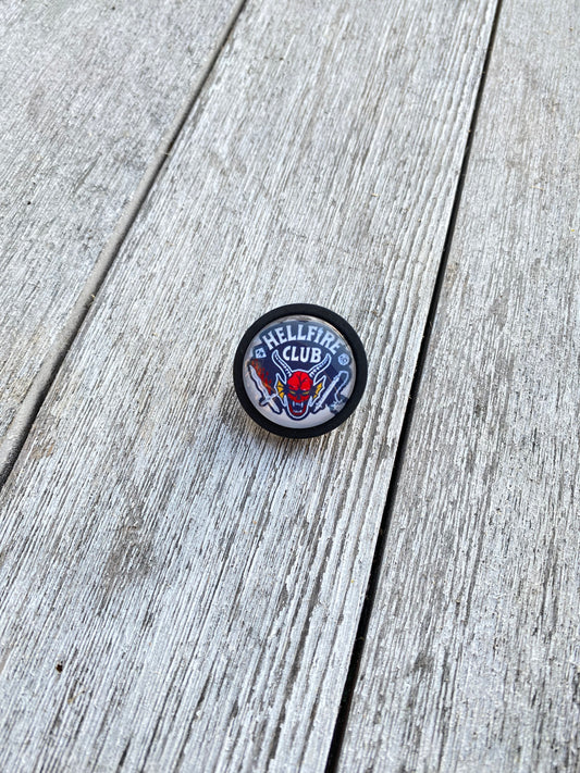 Hellfire Club Pin Novelty Gift Stranger Things