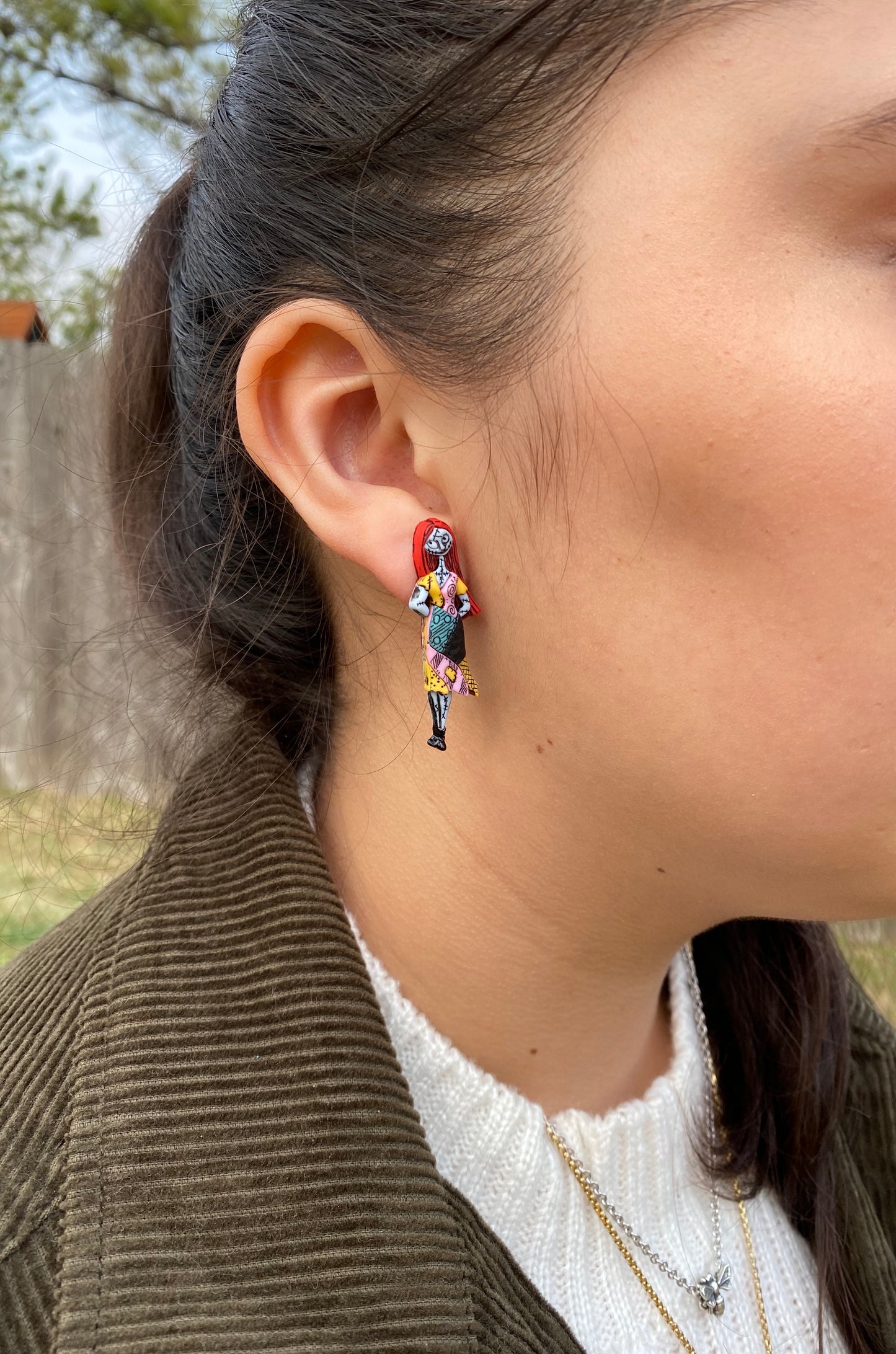 Sally Earrings Nightmare Before Christmas