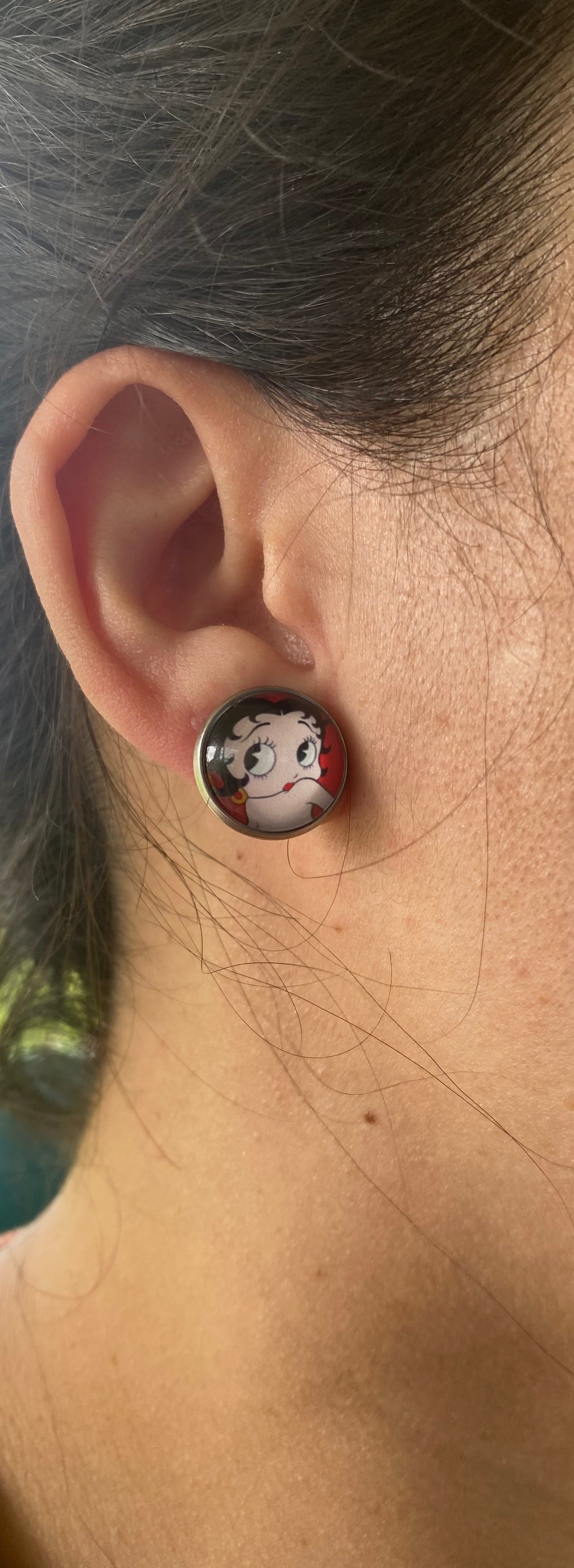 Betty Boop Stud Earrings