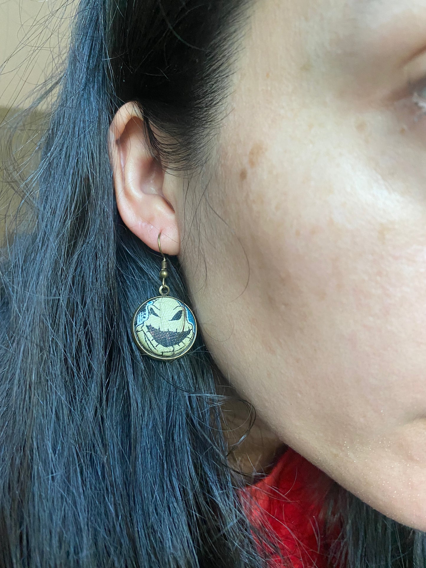 Oogie boogie Nightmare Before Christmas Dangle Earrings