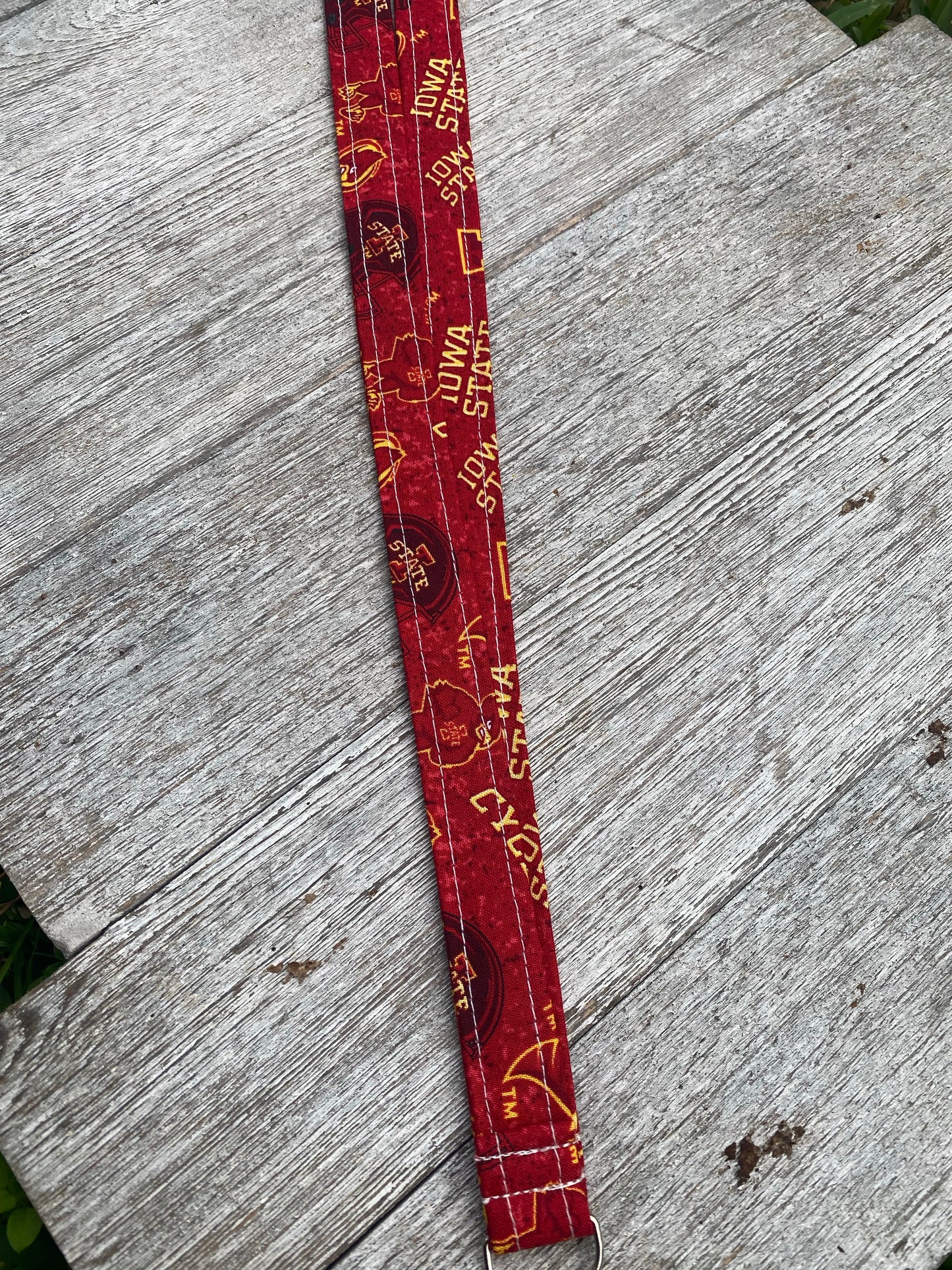 Iowa State University ID Badge Holder Keychain Lanyard