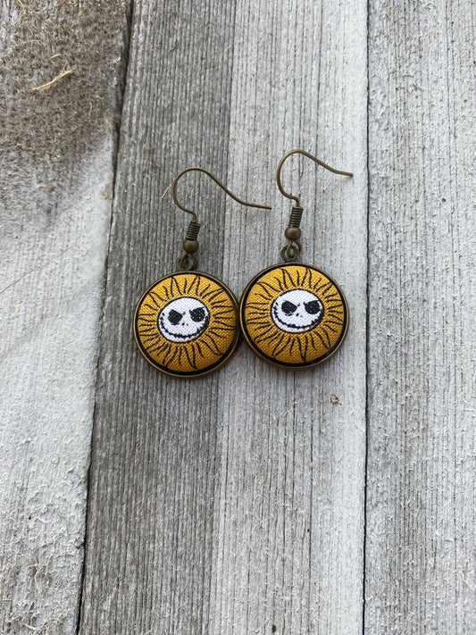 Jack Nightmare Before Christmas Dangle Earrings
