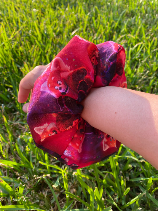 Turning Red Scrunchie Hair Tie Gift