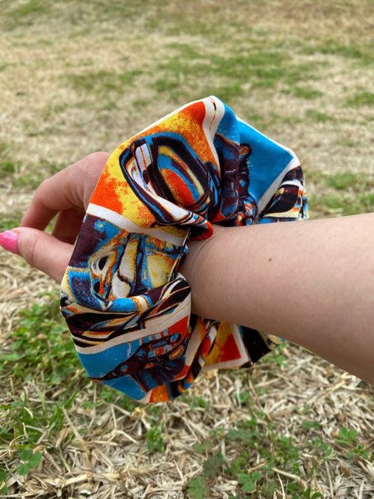 Mandalorian Baby Yoda Scrunchie Hair Tie Gift