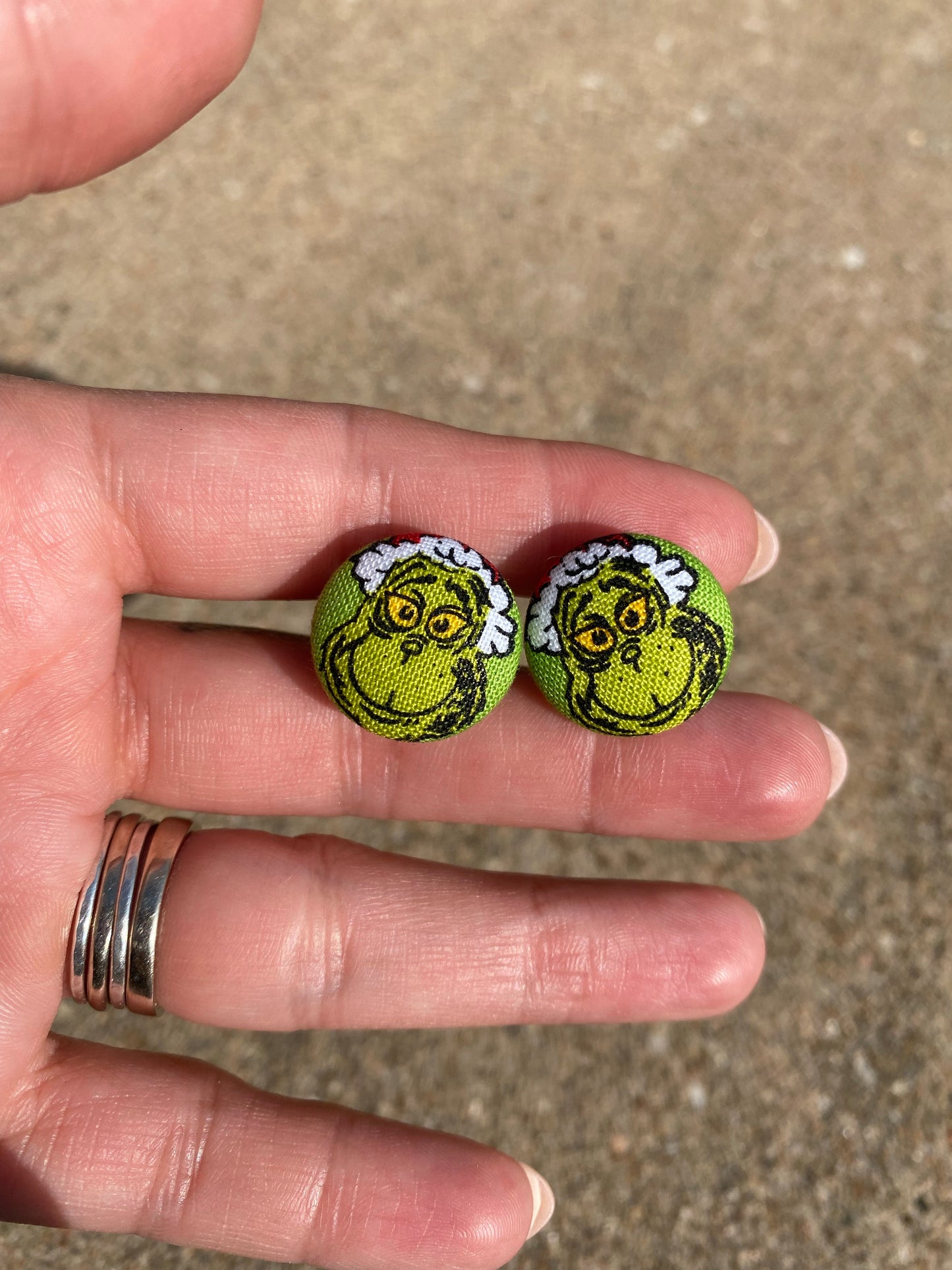 The Grinch Stud earrings