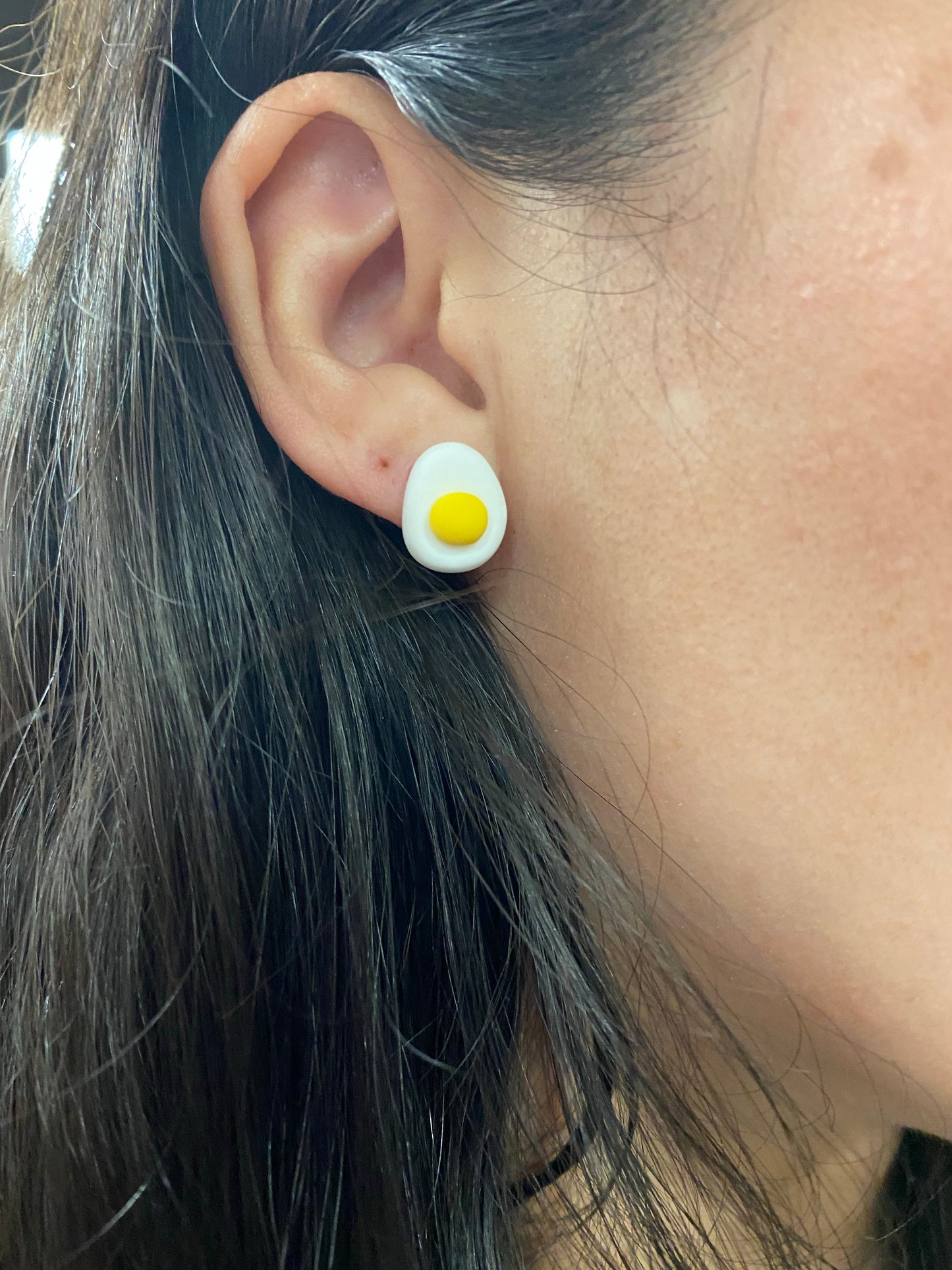 Egg stud Earrings