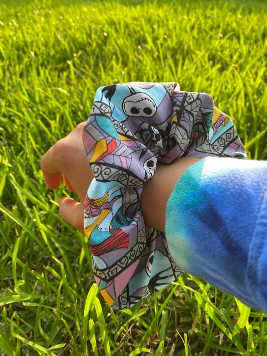 Nightmare Before Christmas Scrunchie Hair Tie Gift