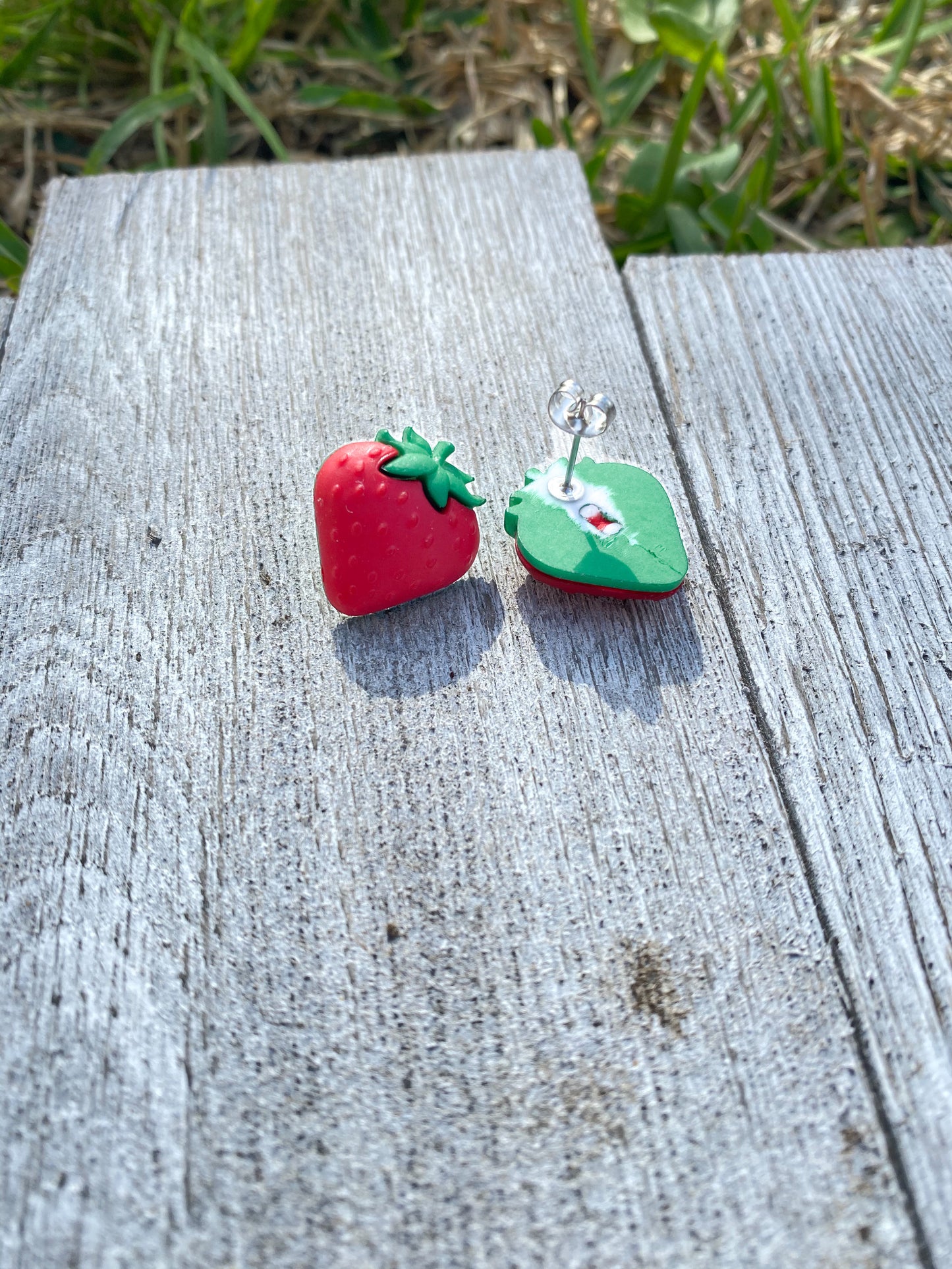 Strawberry earrings