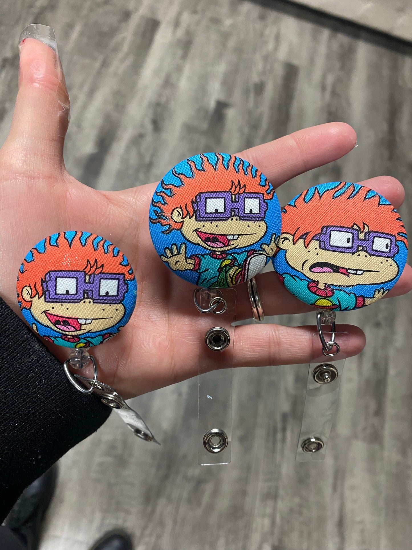 Rugrats Badge reel gift