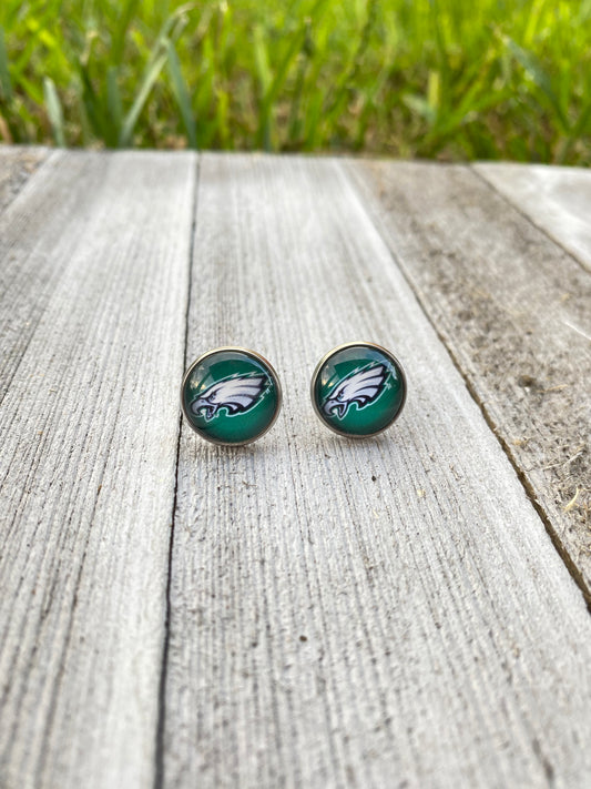 Philadelphia Eagles Stud Earrings