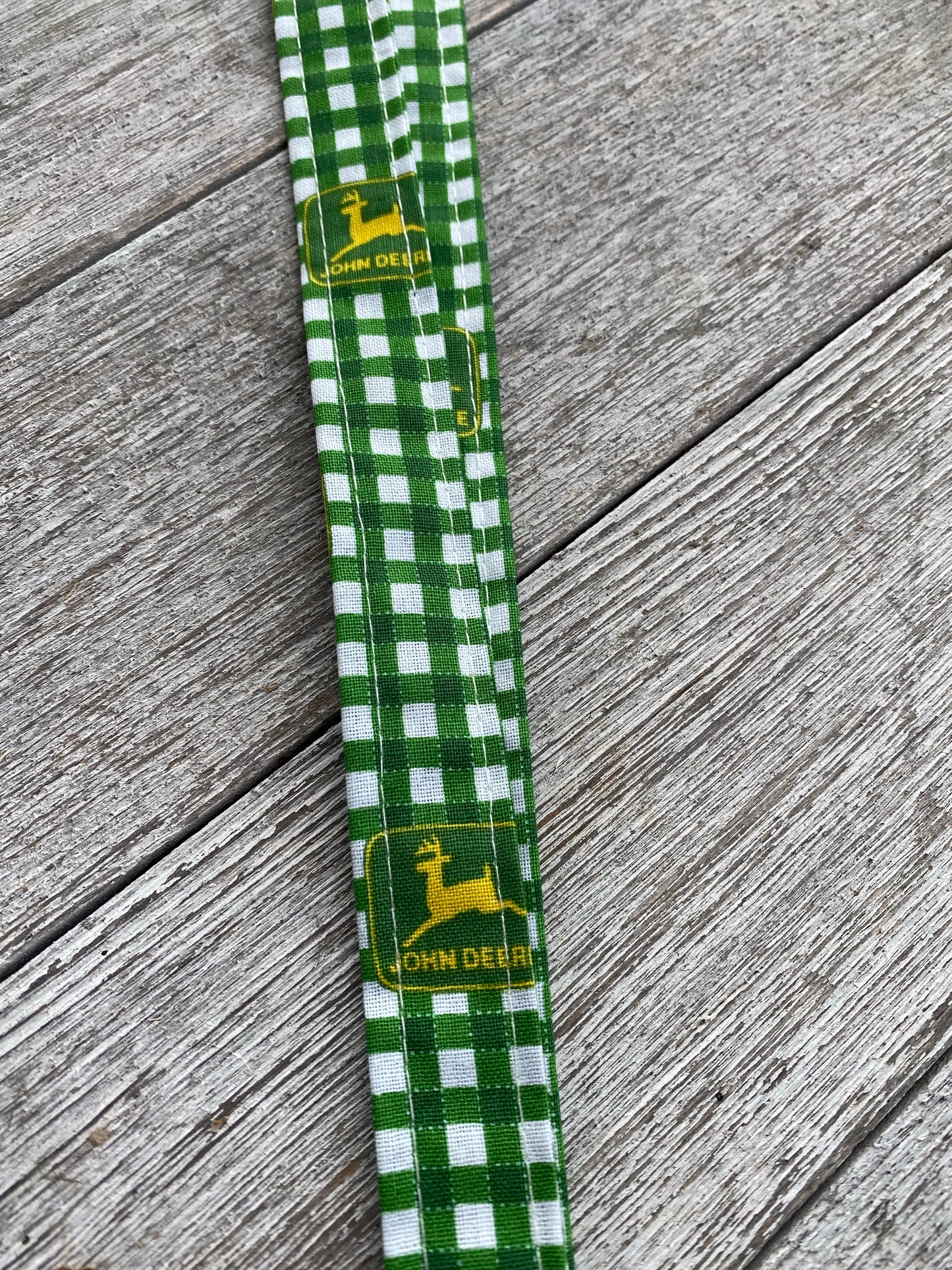John Deere ID Badge Holder Lanyard Keychain Gift
