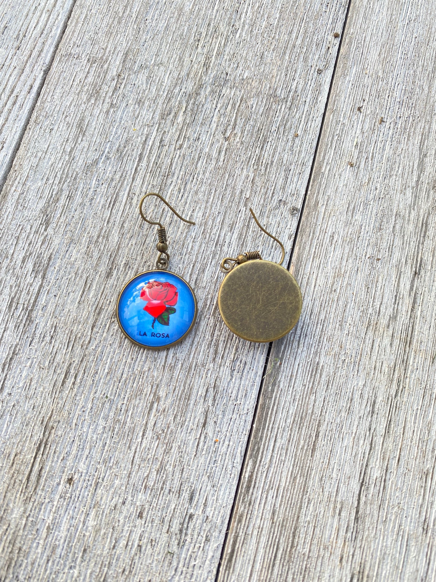 La Rosa Loteria Dangle Earrings