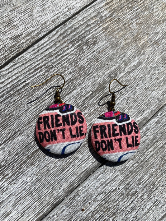 Stranger Things Friends Don't Lie Dangle Novelty Gift Birthday Party Favors