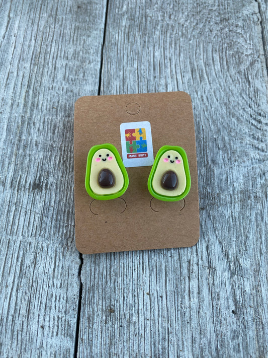 Avocado Stud Earrings Gift