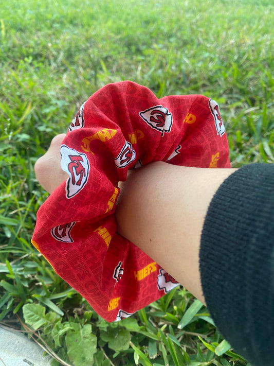 Kansas City Chiefs Football Scrunchie Hair tie accessories