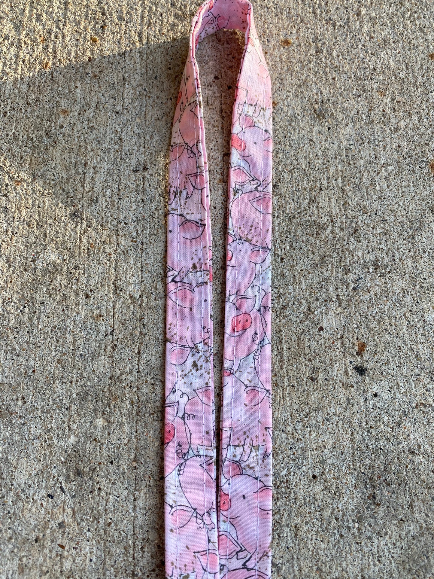 Pig Lanyard Pig Keychain Pig Gift