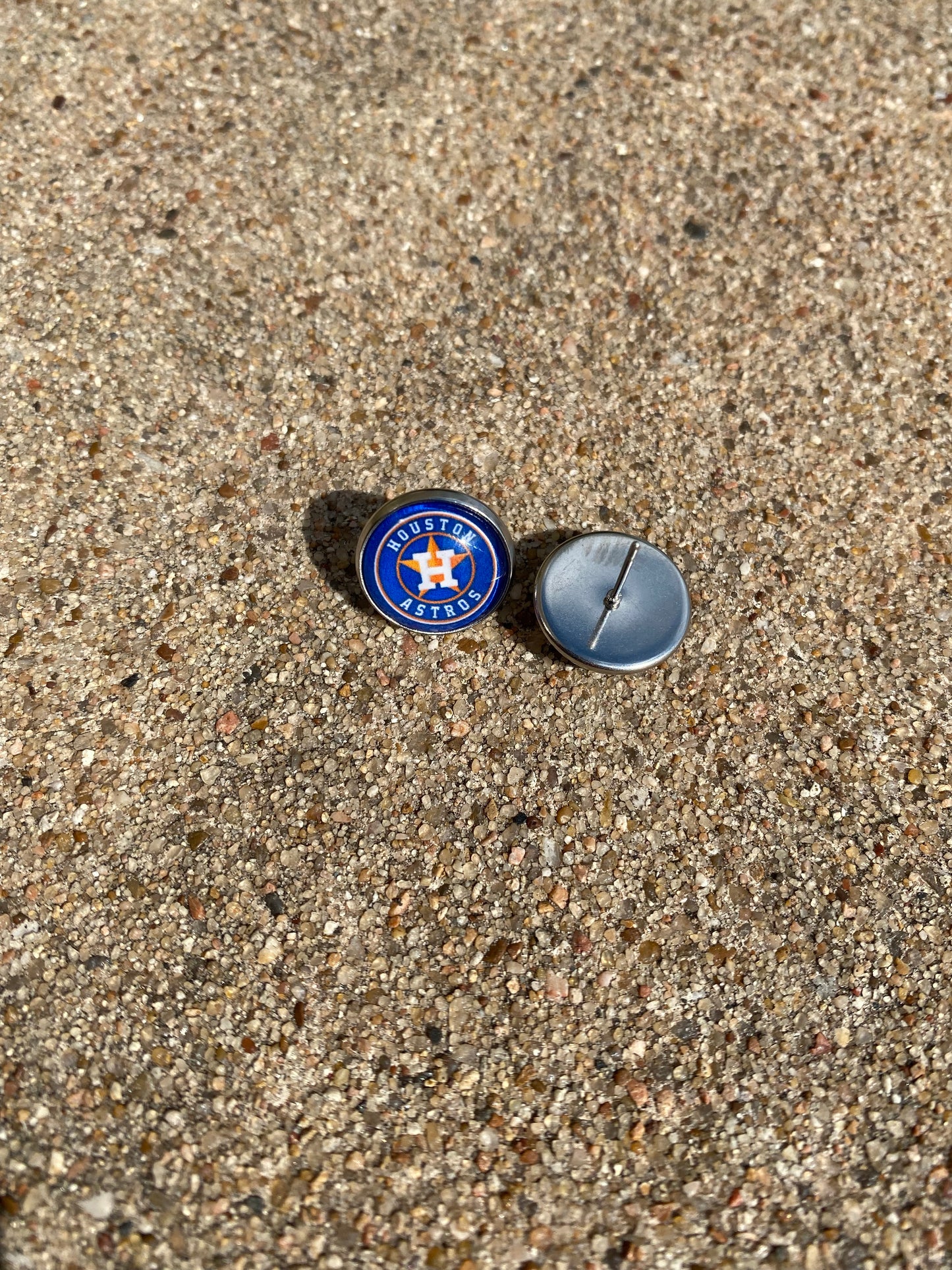 Houston Baseball Stud Post earrings