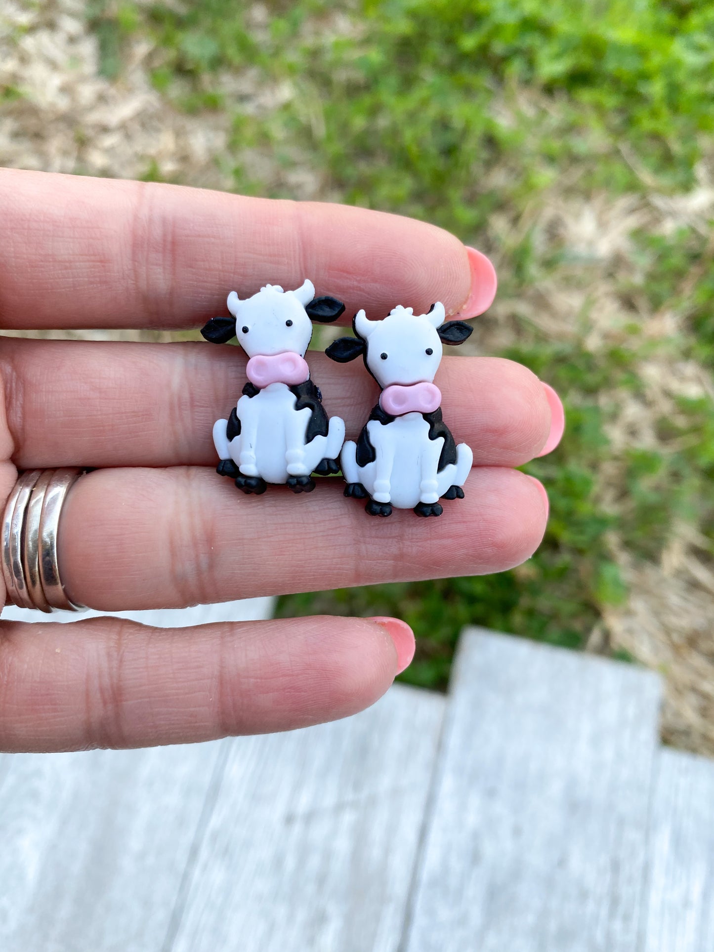 Cow earrings Cow gift