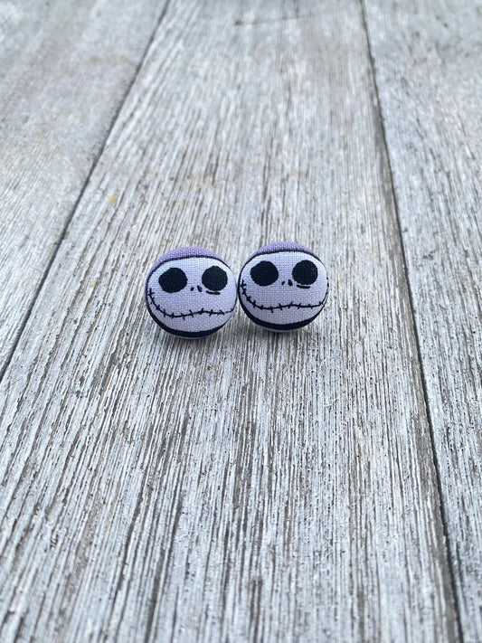 Jack Nightmare Before Christmas Stud Earrings Hypoallergenic gift